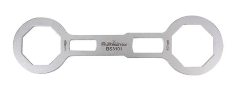 Uzavřený osmihranný klíč na přední vidlice (46 x 50 mm), BIKESERVICE