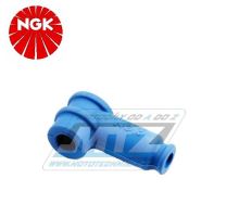 Fajfka/Botka NGK TRS1225-B - 90° / 5 kOhm / - provedení silikonová - modrá