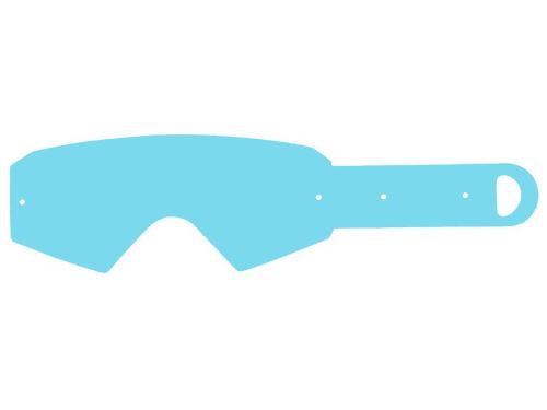 Strhávací slídy plexi pro brýle ETHEN řady 05, Q-TECH (10 vrstev v balení, čiré)