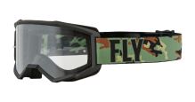 Brýle FOCUS, FLY RACING - USA (camo/černá)
