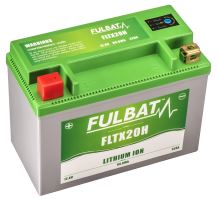 Lithiová baterie LiFePO4 YTX20H-BS FULBAT 12V, 12Ah, 720A, hmotnost 1,12 kg, 175x87x155 nahrazuje typy: (YTX20-BS)