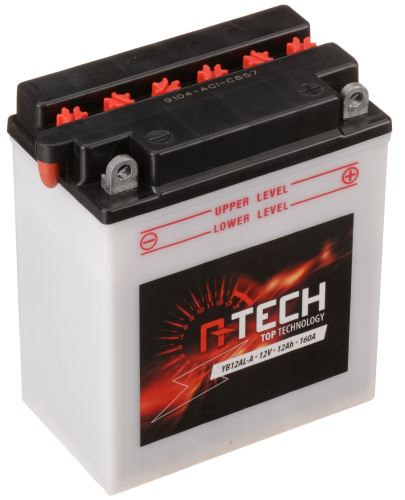 Baterie 12V, YB12AL-A, CB12AL-A2, 12Ah, 160A, konvenční 134x80x160, A-TECH (vč. balení elektrolytu)