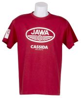 Triko JAWA edice, CASSIDA (červená bordó, vel. 2XL)