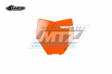 Tabulka přední KTM 125SX+150SX / 16-18 + 250SX / 17-18 + 250SXF+350SXF+450SXF / 16-18 - barva oranžová