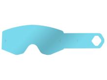 Strhávací slídy plexi pro brýle FLY RACING modely do 2018, Q-TECH (50 vrstev v balení, čiré)