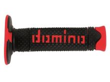 Gripy A260 (offroad) délka 120 mm, DOMINO (černo-červené)