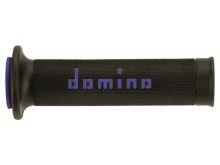 Gripy A010 (road) délka 120 + 125 mm, DOMINO (černo-modré)