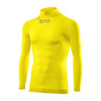 SIXS TS3 funkční tričko s dlouhým rukávem a stojáčkem žlutá S