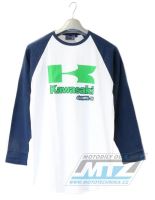 Tričko Cemoto se znakem Kawasaki (dlouhý rukáv) - velikost XXL