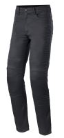 Kalhoty, jeansy CERIUM TECH-STRETCH RIDING DENIM, ALPINESTARS (sepraná černá, vel. 28)