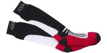 Ponožky RACING ROAD COOLMAX®, ALPINESTARS - Itálie (černá/bílá/červená)