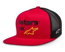 Kšiltovka FIRST MOTO HAT, ALPINESTARS (červená/černá)