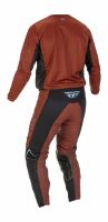 Kalhoty KINETIC FUEL, FLY RACING - USA 2022 (rezavá/černá)