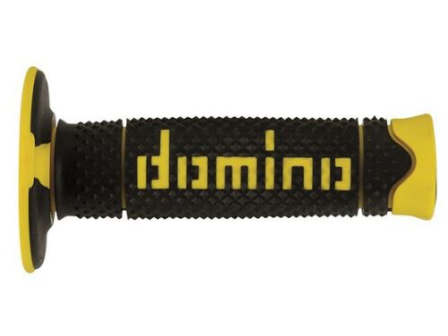 Gripy A260 (offroad) délka 120 mm, DOMINO (černo-žluté)