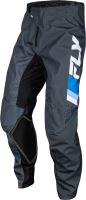 Kalhoty KINETIC PRIX, FLY RACING - USA 2024 (modrá/šedá/bílá)