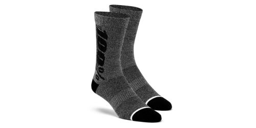 Ponožky zateplené RYTHYM Merino vlna, 100% - USA (šedé)