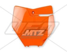 Tabulka přední KTM 125SX+150SX / 16-18 + 250SX / 17-18 + 250SXF+350SXF+450SXF / 16-18 - (barva oranžová)