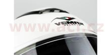 Přilba Hurricane Racing, VEMAR - Itálie (bílá/černá/žlutá/světle modrá)