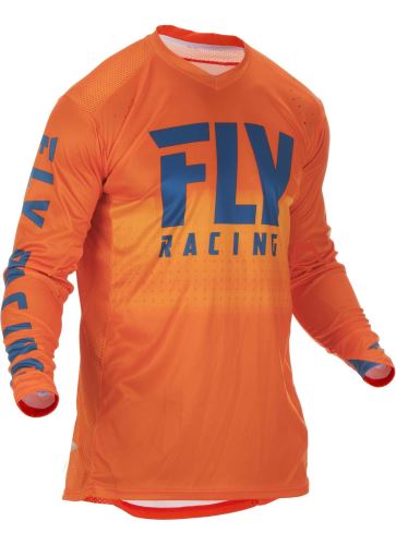 Dres LITE 2019, FLY RACING - USA (oranžová/modrá)