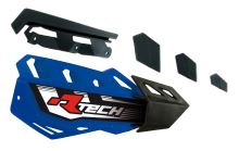 Plasty krytů páček FLX / FLX ALU / FLX ATV, RTECH (modro-černé, pár)