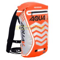 Oxford Vodotěsný batoh Aqua V20 Extreme Visibility, Anglie (oranžová fluo/reflexní prvky, objem 20l)