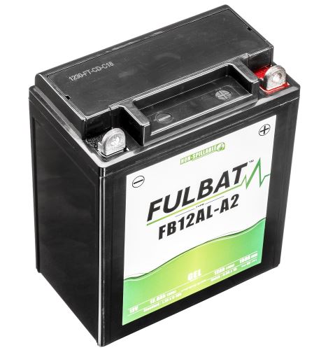 Baterie 12V, FB12AL-A2 GEL, 12V, 12Ah, 150A, bezúdržbová GEL technologie 134x80x161 FULBAT (aktivovaná ve výrobě)