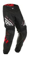 Kalhoty KINETIC K220, FLY RACING - USA (červená/černá/bílá)