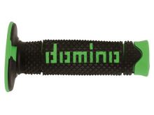 Gripy A260 (offroad) délka 120 mm, DOMINO (černo-zelené)