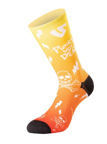 Ponožky PUNK'S NOT DEAD 2022, UNDERSHIELD (žlutá)