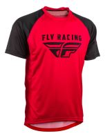 Dres SUPER D, FLY RACING - USA (červená/černá)