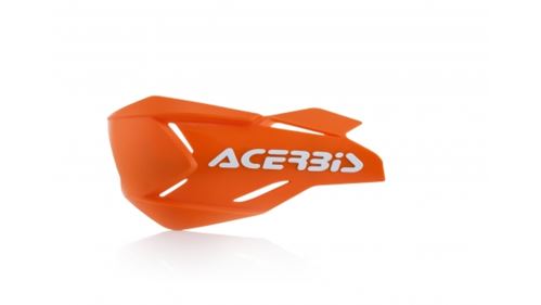 ACERBIS náhradní plasty k chráničům páček X-FACTORY bez montážního kitu oranž/bílá