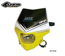 Maska přední Ufo Stealth (se světlem 12V / žárovka H4) - žlutá