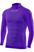 SIXS TS3L funkční odlehčené triko s dl. rukávem a rolákem fialová