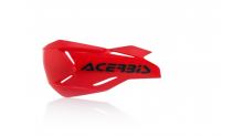 ACERBIS náhradní plasty k chráničům páček X-FACTORY bez montážního kitu červená/černá