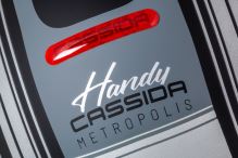 Přilba Handy Metropolis Vision, CASSIDA (černá matná/šedá/reflexní šedá) 2023