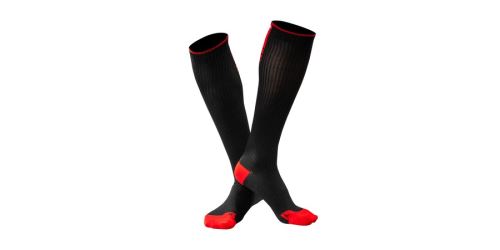 Ponožky PUSH - Compressive, UNDERSHIELD (černá/červená)