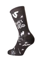 Ponožky PUNK'S NOT DEAD 2022, UNDERSHIELD (černá)