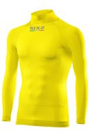SIXS TS3 funkční tričko s dlouhým rukávem a rolákem žlutá