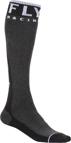 Ponožky dlouhé Knee Brace, FLY RACING - USA (černá/bílá)