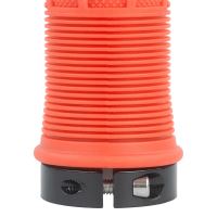 Gripy DRIVER MTB LOCK-ON se šroubovacími objímkami, OXFORD (oranžová, délka 130 mm, 1 pár)