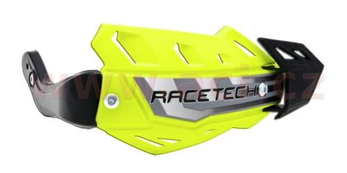 Racetech Kryty/chrániče páček FLX ATV, RTECH - Itálie (neon žluté, 4 varianty v 1, vč. montážní sady)