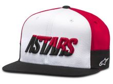 Kšiltovka FASTER HAT, ALPINESTARS (bílá/černá/červená)