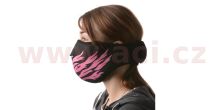 Maska neoprenová Pink Feather, EMERZE (černá/růžová)