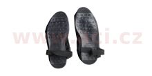 Návleky na boty s podrážkou, NOX/4SQUARE (černá, reflexní prvky)