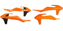 Spojlery KTM 50SX / 01-08 - barva oranžová