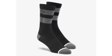 Ponožky FLOW, 100% -USA (černá/šedá)