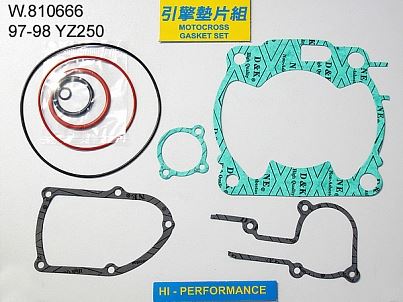 Sada těsnění válce Yamaha YZ 250 Aoki/Mitaka/Winderosa