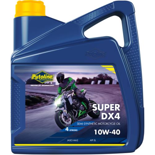 Olej motorový motocyklový Putoline Super DX4 10W40 (balení 4L)