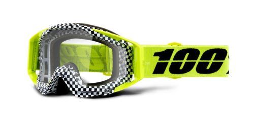 Brýle RACECRAFT ANDRE, 100% (čiré zrcadlové plexi)