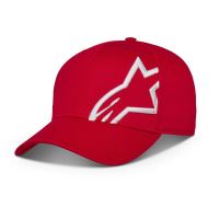 Kšiltovka CORP SNAP 2 HAT, ALPINESTARS (červená/bílá)